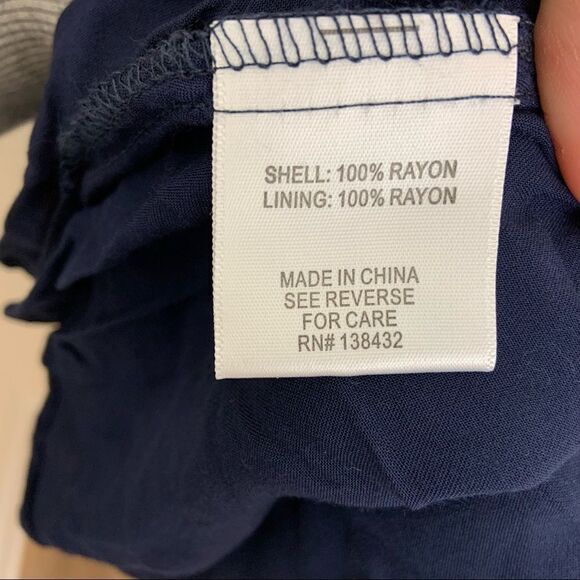 ModCloth Inspired Anytime Midi Dress -blue floral (H15) - Picture 10 of 10